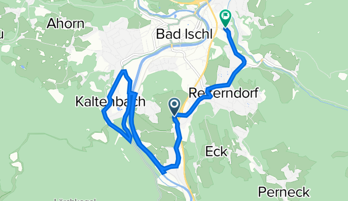 Sulzbach, Bad Ischl nach Alexander-Girardi-Straße 2, Bad Ischl