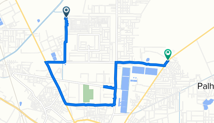 28.820° N 76.133° W to 28.812° N 76.155° W