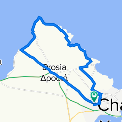 Megalis Rachis, Chalkida to Megalis Rachis, Xirovrysi