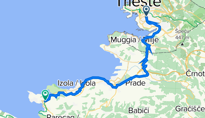 Trieste to Piran