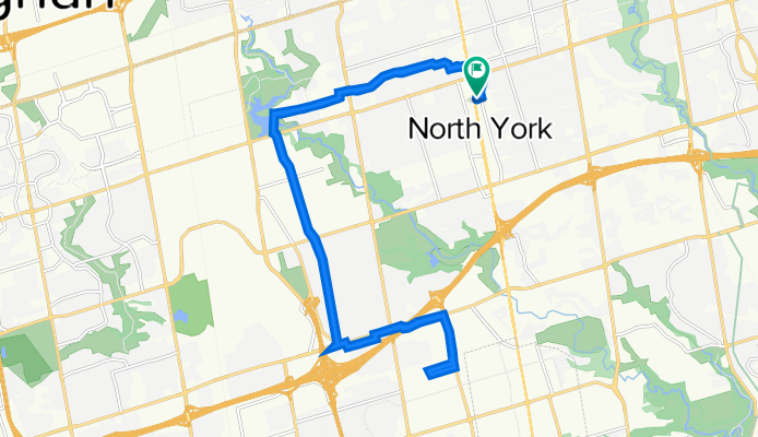 5375 Yonge St, Toronto to 5409 Yonge St, Toronto