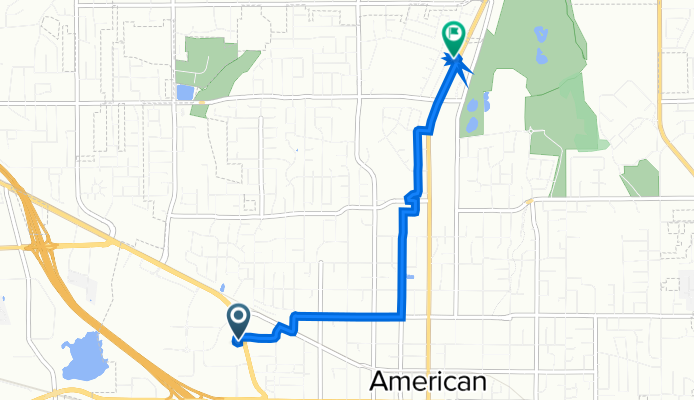183 N West State St, American Fork to 1263 N 100 E, American Fork