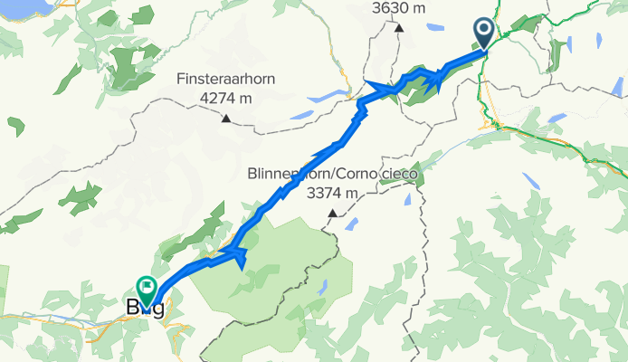 1 Hospental - Brig - 1 Hospental - Brig