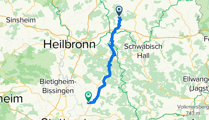 Open this route in Bikemap Web