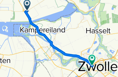 Route in der Bikemap App öffnen