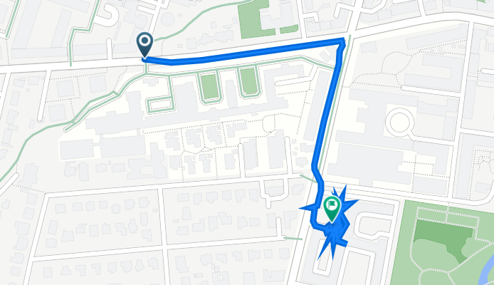 Peter Bangs Vej, Frederiksberg to Søndre Fasanvej 41, Frederiksberg