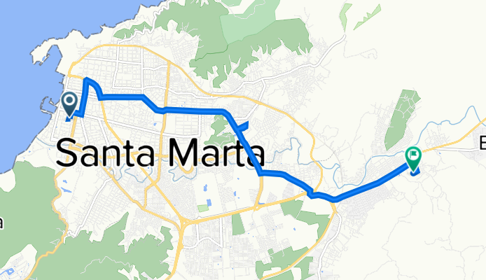 De Carrera 3 #23-13, Santa Marta a Carrera 86 34a36, Santa Marta