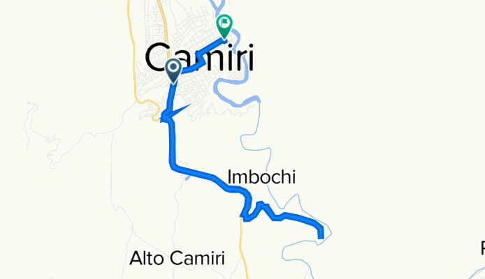 De Camiri a XF7P+X56, Camiri