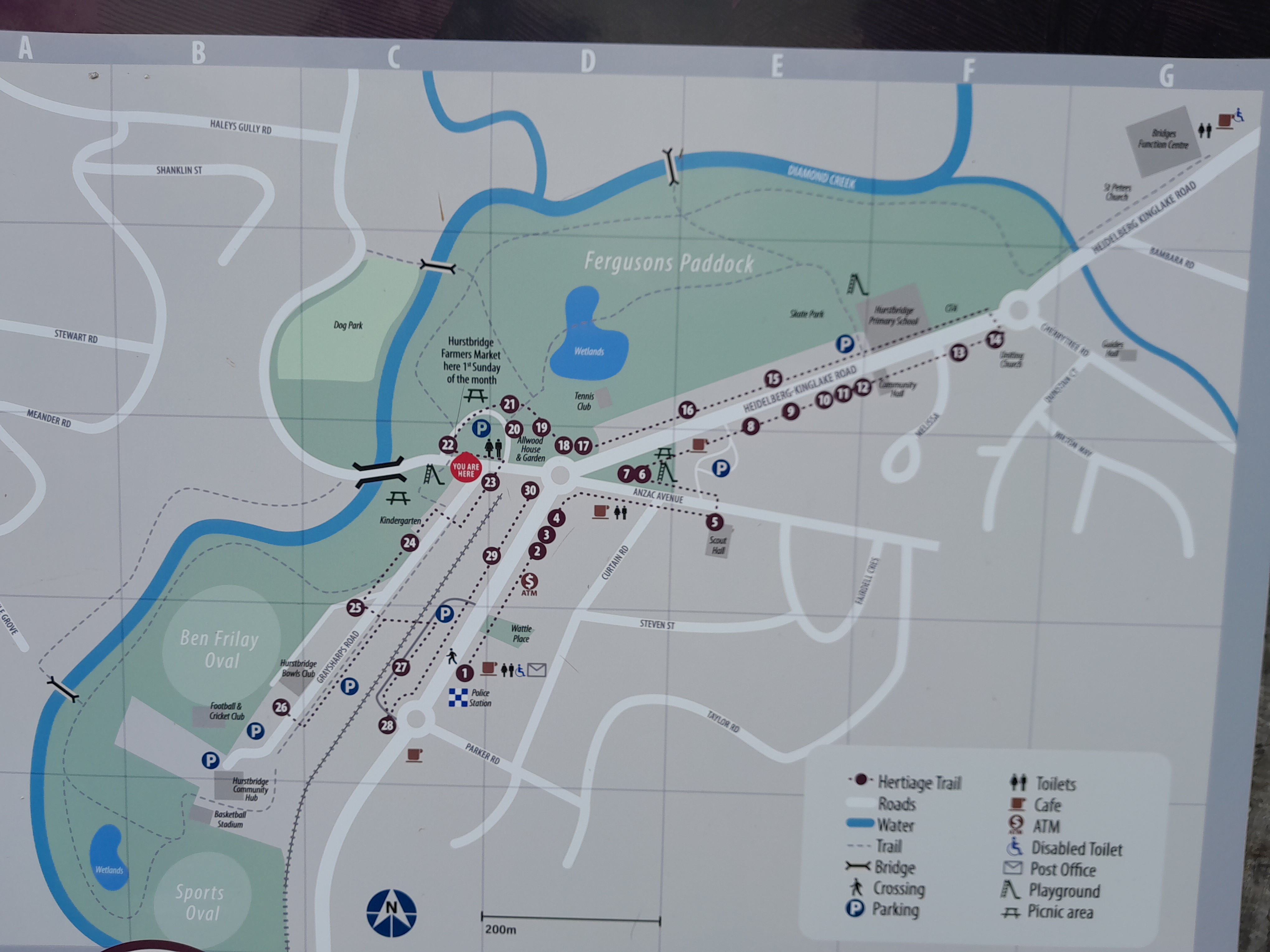 Main Hurstbridge Road 33, Diamond Creek to Fitzsimons Lane 203, Templestowe