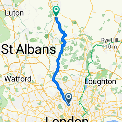 Finsbury Park to Knebworth