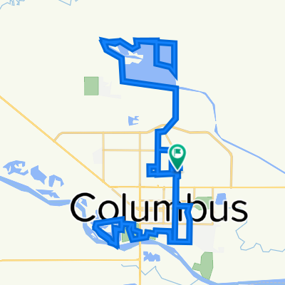 2974 17th Ave, Columbus to 2968 17th Ave, Columbus