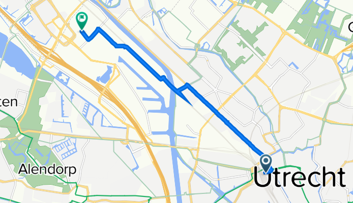 Smakkelaarshoek 24, Utrecht to Maarssenbroeksedijk 2, Utrecht