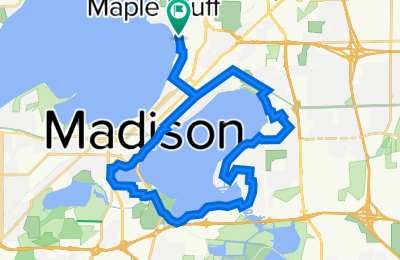 Route in der Bikemap App öffnen