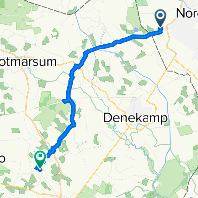 Sonnenteich 7, Nordhorn nach Tiethofweg 4, Rossum