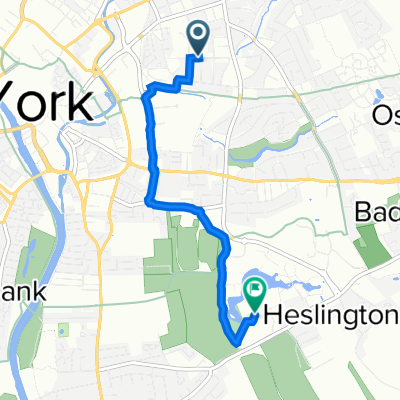 40 Fourth Ave, York to James College, James Way, York