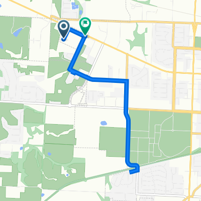 Hampton Inn to Katy Trail