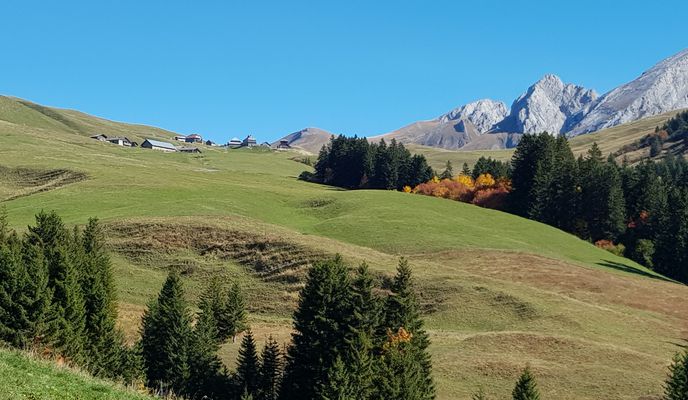 Foto 1 de la ruta de Bikemap "Grand-Bornand Tour du Lachat en VTT-AE"