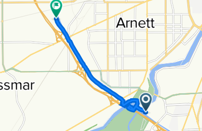 Route in der Bikemap App öffnen