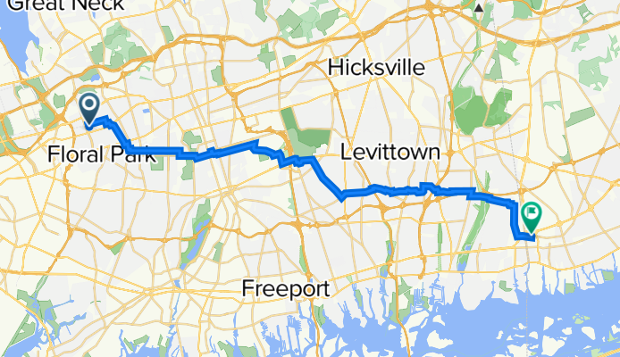 82-42 256th St, New York to 81 Louden Ave, Amityville