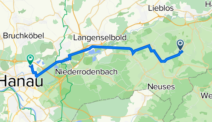 Zum Wäldchen 22A, Linsengericht nach Moselstraße 27, Hanau