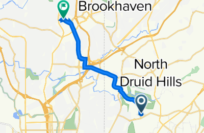 Route in der Bikemap App öffnen