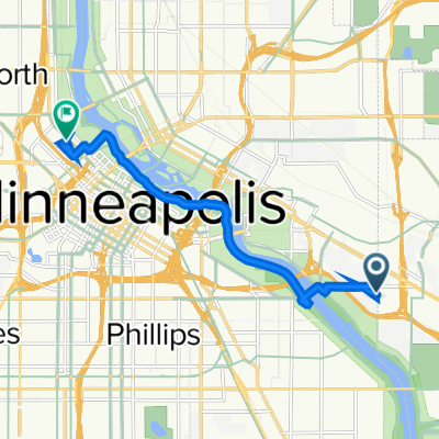 166 Emerald St SE, Minneapolis to 701 CR-152, Minneapolis