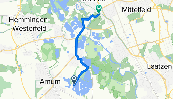 Aalstieg 36, Hemmingen nach Wiehbergstraße 39K, Hannover