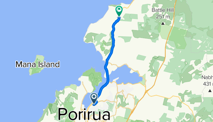 Te Araroa Trail, Porirua to Te Araroa Trail, Porirua