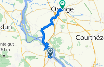 Route in der Bikemap App öffnen