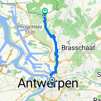 Running route to Nederlands