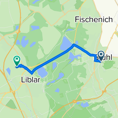 Uhlstraße 89, Brühl nach Max-Liebermann-Straße 40A, Erftstadt