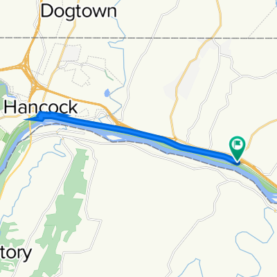 Western Maryland Rail Trail, Hancock to Western Maryland Rail Trail, Hancock