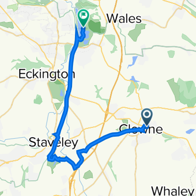 Creswell Road 34, Clowne to Pithouse Lane, Kiveton Park