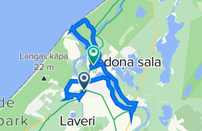 Route in der Bikemap App öffnen
