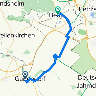 Moritz-von-Schwind-Gasse 21, Gattendorf to Brunnengasse 4, Berg