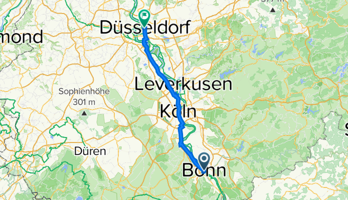 DBAA Day 16 Bonn to Dusseldorf