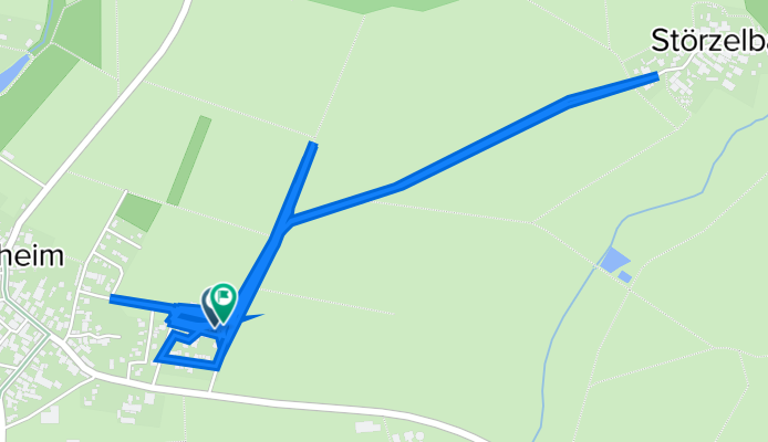49.047° N 10.872° W nach 49.047° N 10.872° W