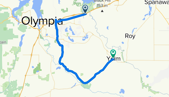 10322 Martin Way E, Olympia to 161–183 SW Railroad St, Yelm