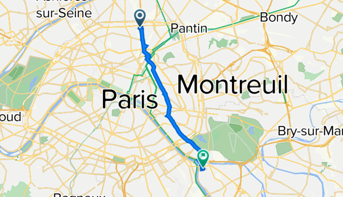 2–20 Allée Lydia Becker, Paris à 4 Rue Pasteur, Alfortville