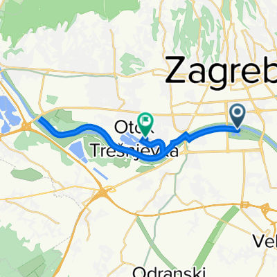 Novi Zagreb-istok, Zagabria a Jarunska ulica, Zagabria