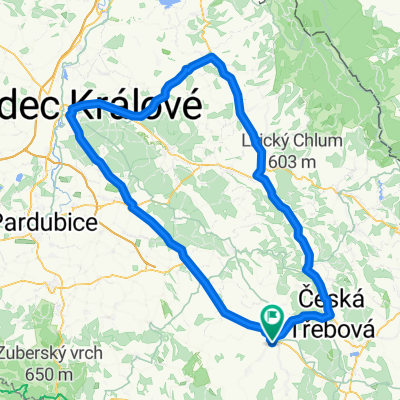 LItomyšl - Dobruška - Hradec - Litomyšl