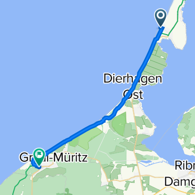 Wustrow nach Graal-Müritz