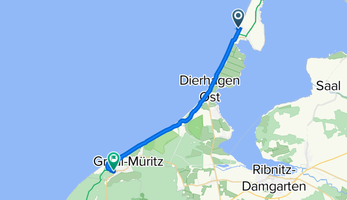 Wustrow nach Graal-Müritz