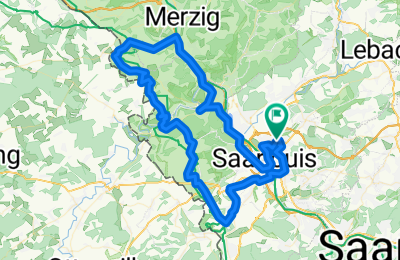 Route in der Bikemap App öffnen