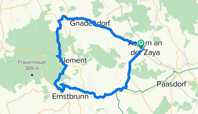 Österreich, Asparn an der Zaya nach Österreich, Asparn an der Zaya