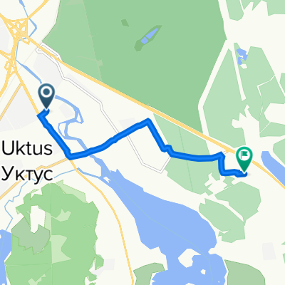 От улица Щербакова 4, Екатеринбург до Микрорайон Светлый 3, Екатеринбург