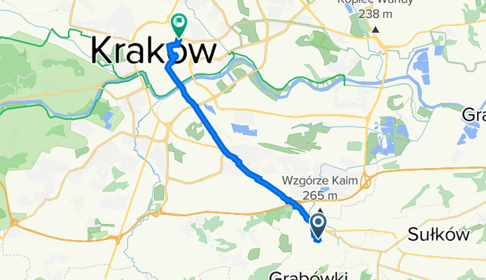 Solna 20, Wieliczka do Topolowa 7, Kraków