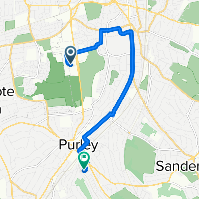 2 Pegasus Road, Croydon to 28 Olden Lane, Purley