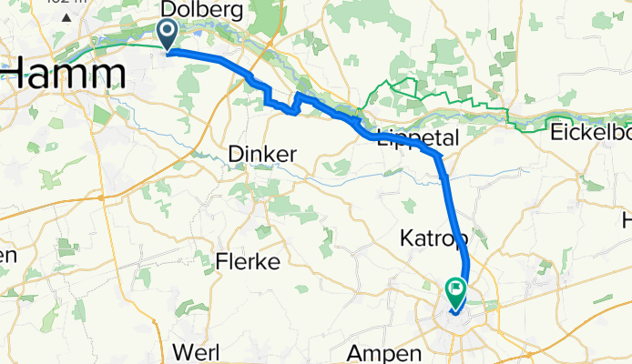 Alter Uentroper Weg 205B, Hamm nach Markt 14, Soest