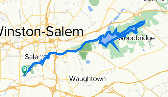 South Central, Winston-Salem to South Central, Winston-Salem